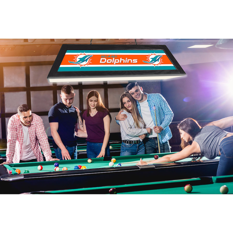 Miami Dolphins 42 Inch Billiards Lamp - Buy at KHC Sports