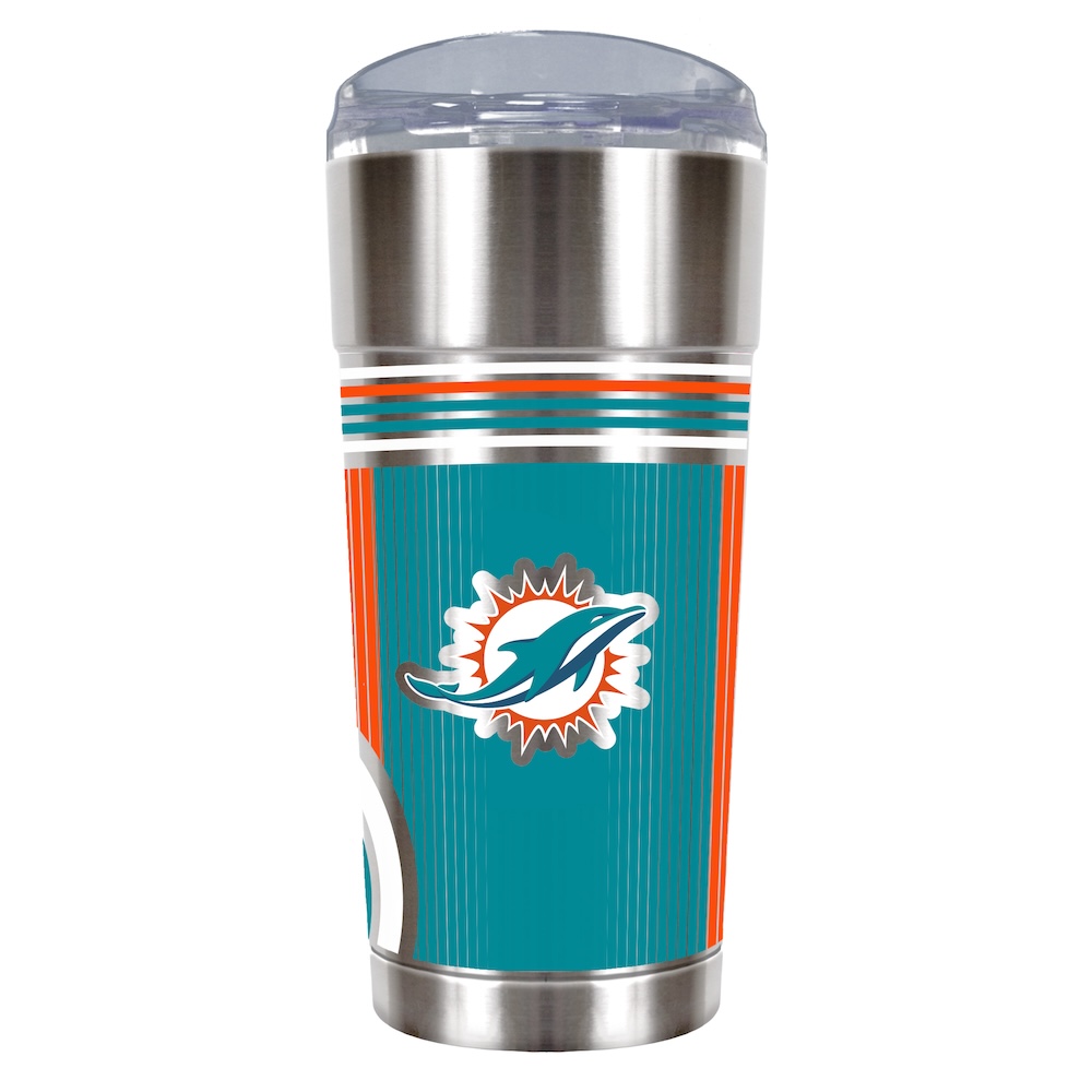 Miami Dolphins COOL VIBES 24 oz Eagle Travel Tumbler