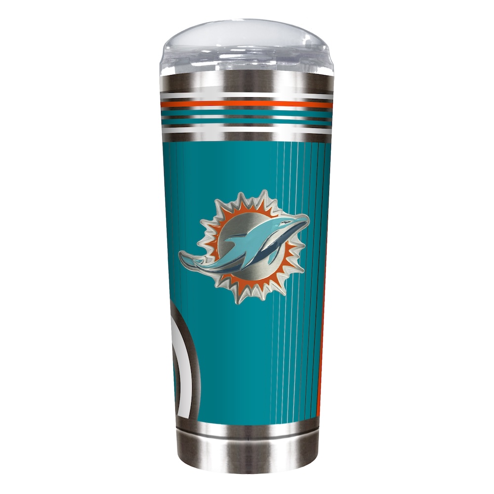 Miami Dolphins COOL VIBES 18 oz Roadie Travel Tumbler