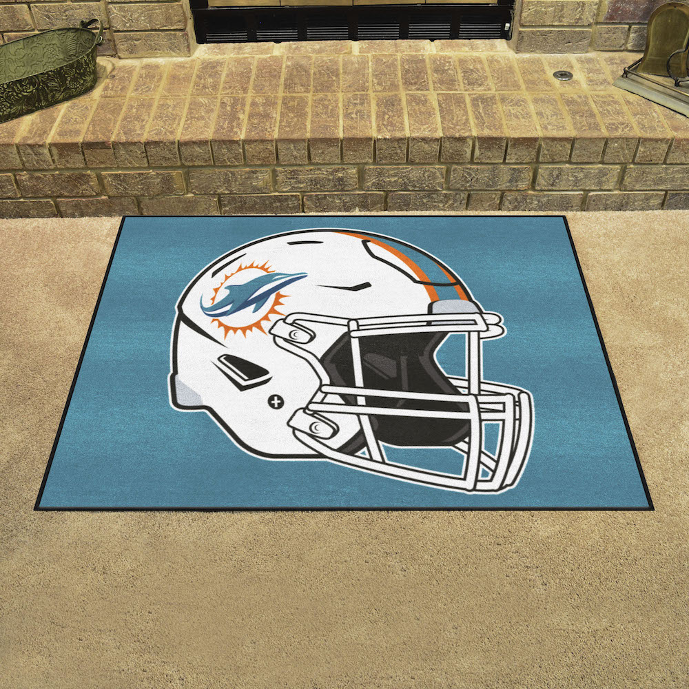 Miami Dolphins Uniform Starter Mat