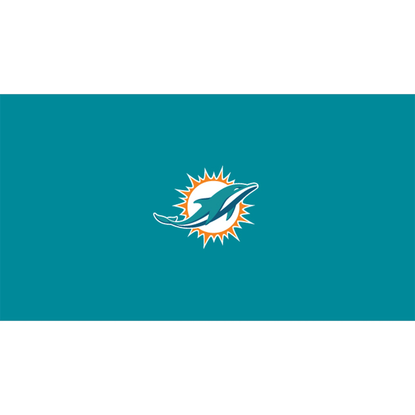 Miami Dolphins Billiard Table Cloth