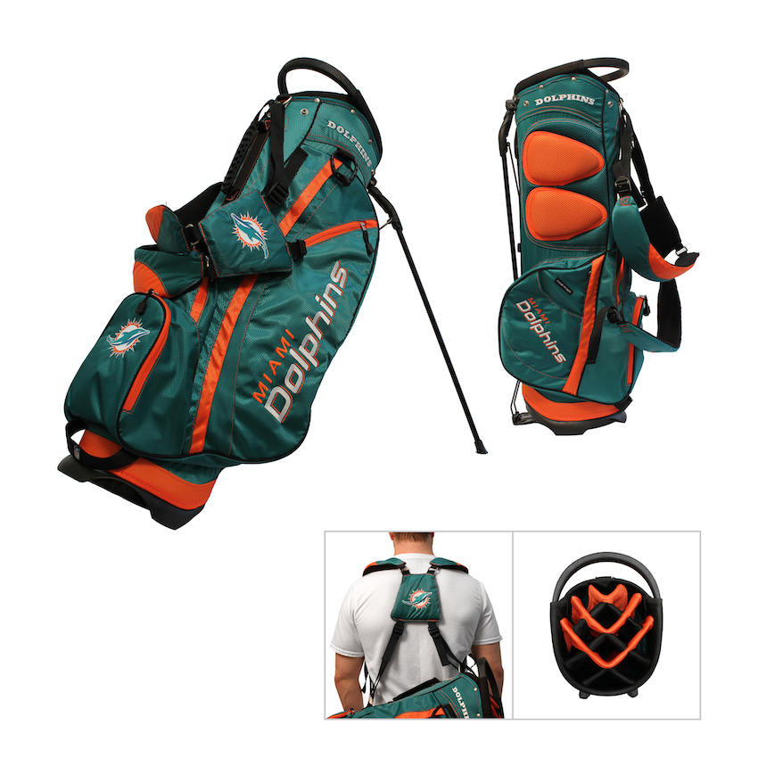 Miami Dolphins  Golf bags, Golf stand bags, Golf bags for sale