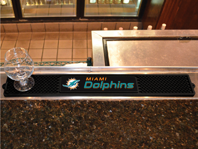 Miami Dolphins Bar Drink Mat