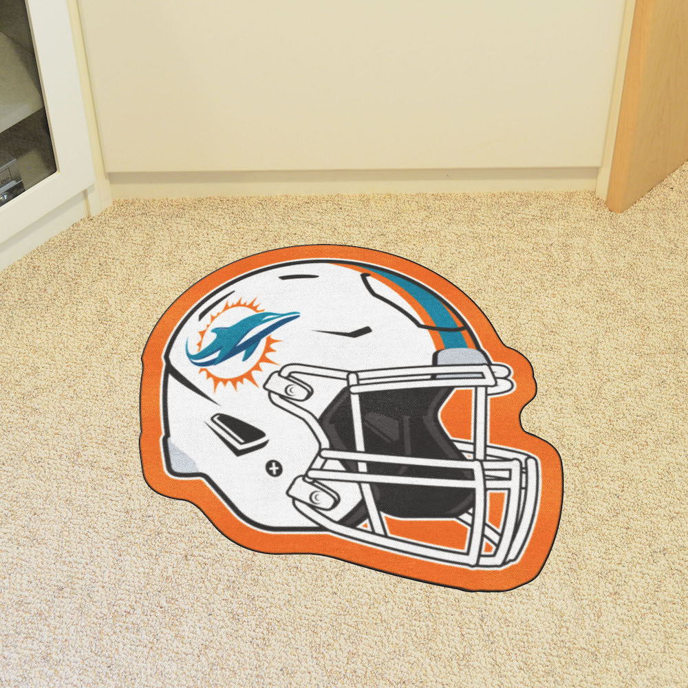 Miami Dolphins NFL HELMET Mascot Mat