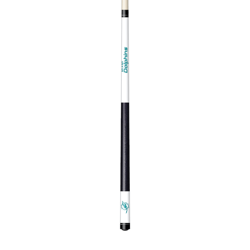 Miami Dolphins LASER ETCHED Billiard Cue Stick