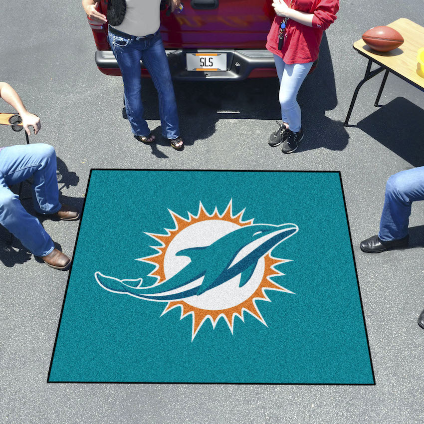 Miami Dolphins TAILGATER 60 x 72 Rug - Logo