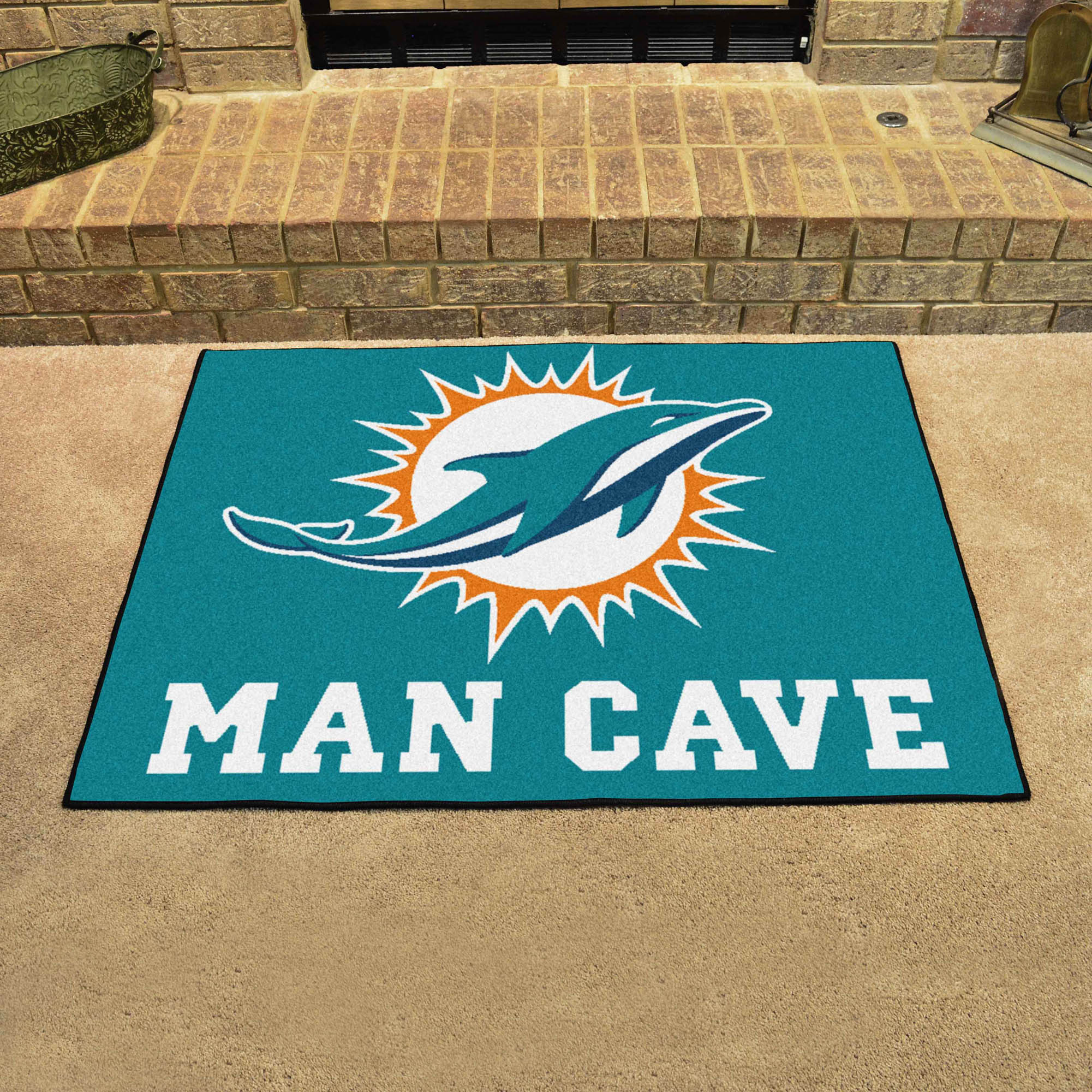 Miami Dolphins ALL STAR 34 x 45 MAN CAVE Floor Mat