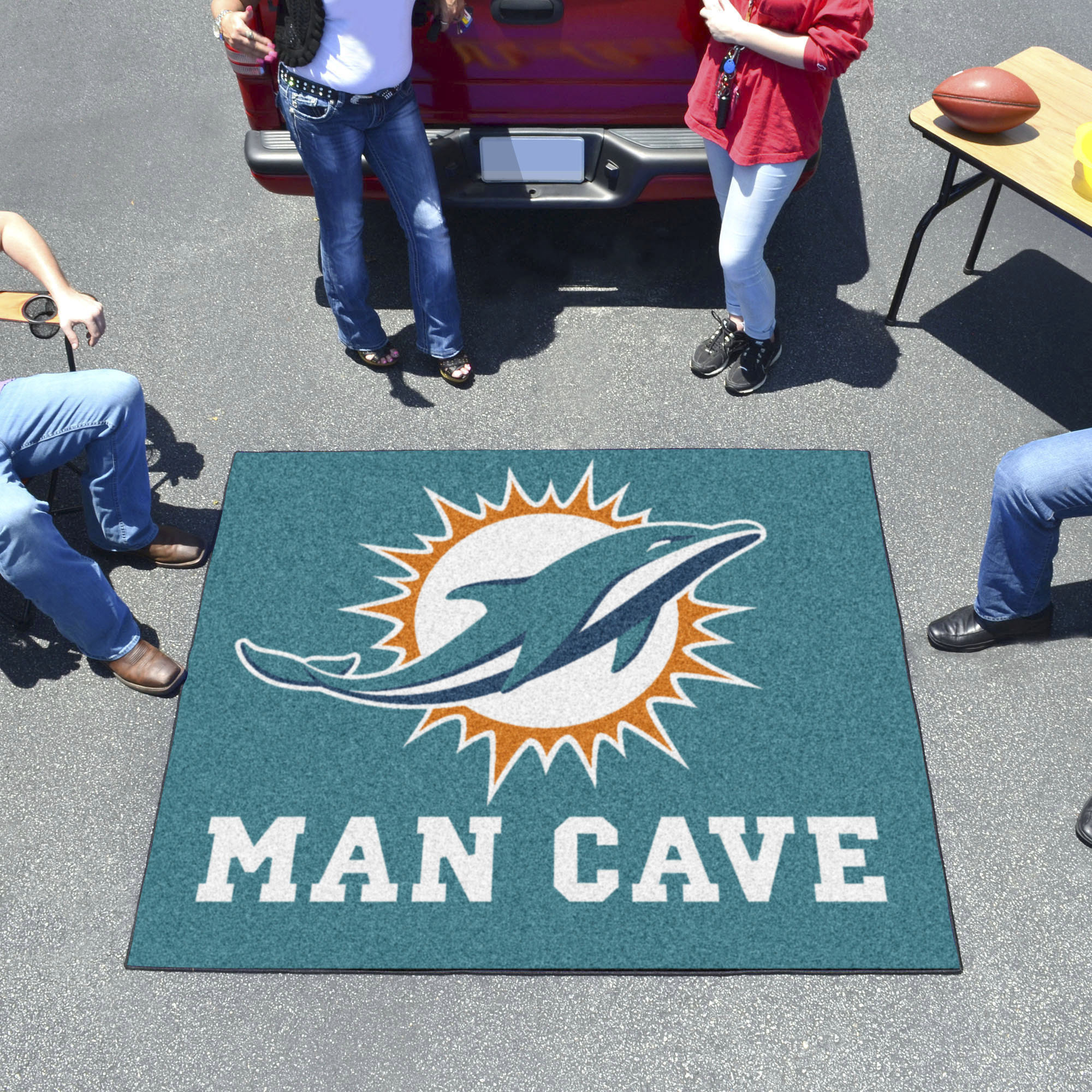 Miami Dolphins UTILI-MAT 60 x 96 MAN CAVE Rug