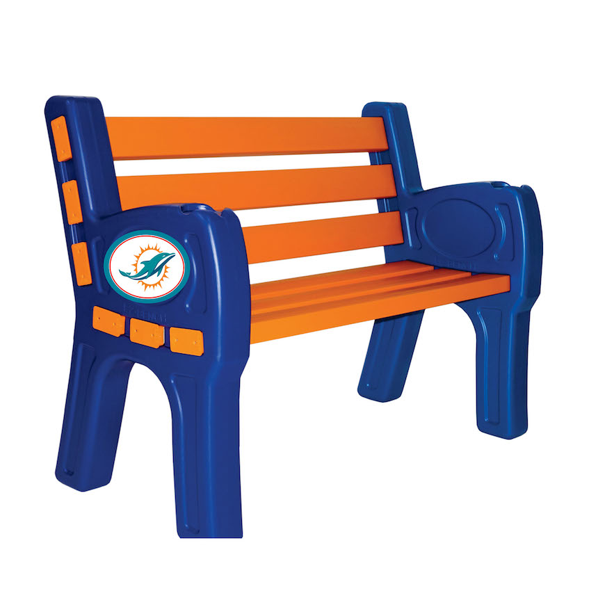 Miami Dolphins Park Bench