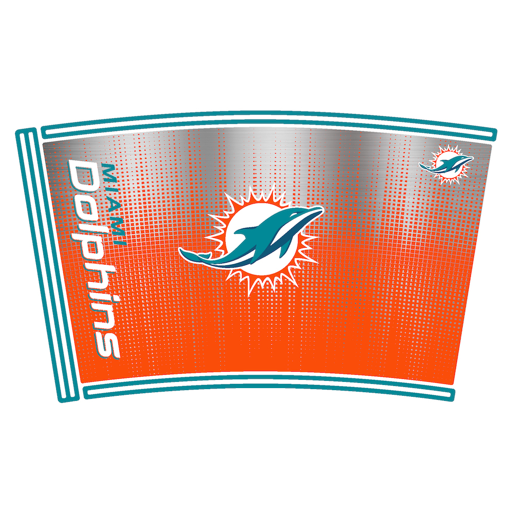 Miami Dolphins 18 oz ROADIE Travel Tumbler