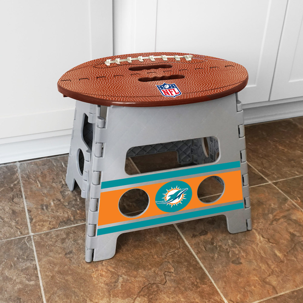 Miami Dolphins Folding Step Stool