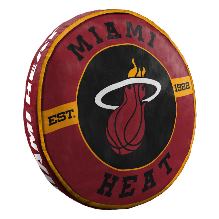 Miami Heat Travel Cloud Pillow - 15 inch