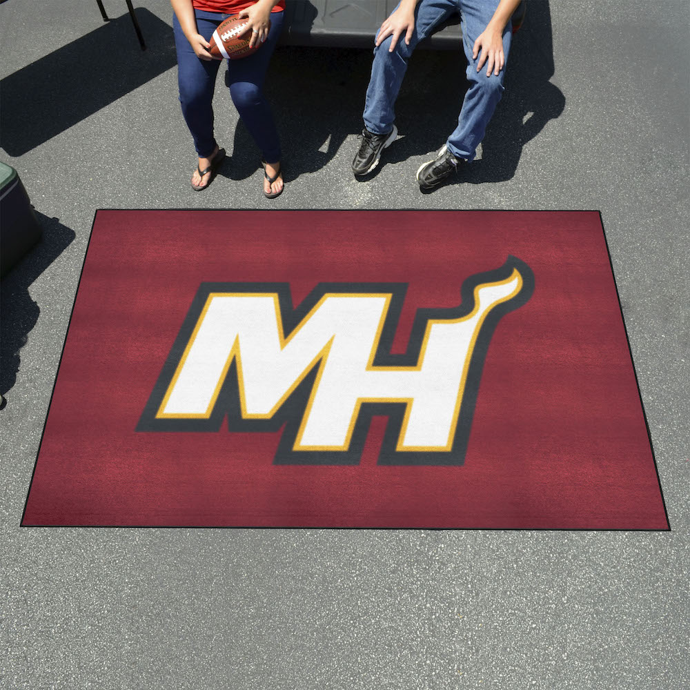 Miami Heat ULTI-MAT 60 x 96 Rug - 2nd Logo