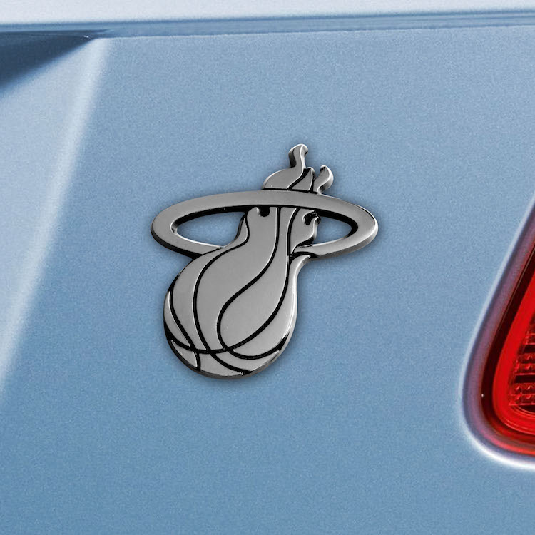 Miami Heat Metal Auto Emblem