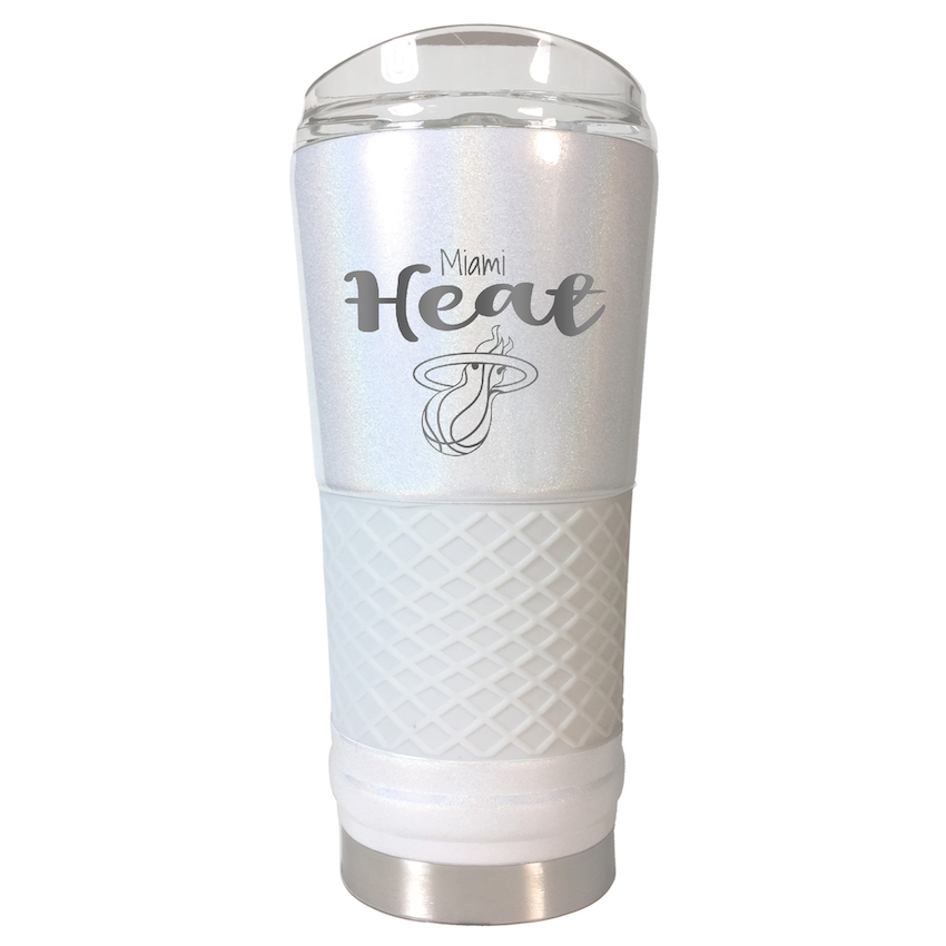 Miami Heat 24 oz OPAL Draft Travel Tumbler