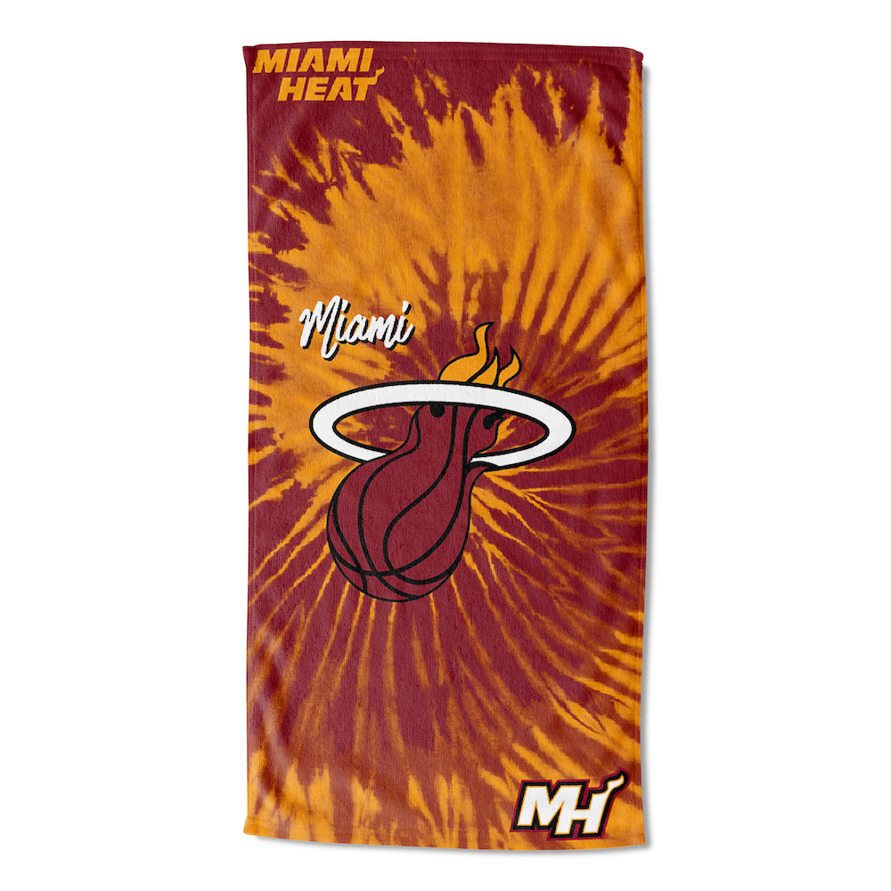 Miami Heat Pyschedelic 30x60 Beach Towel