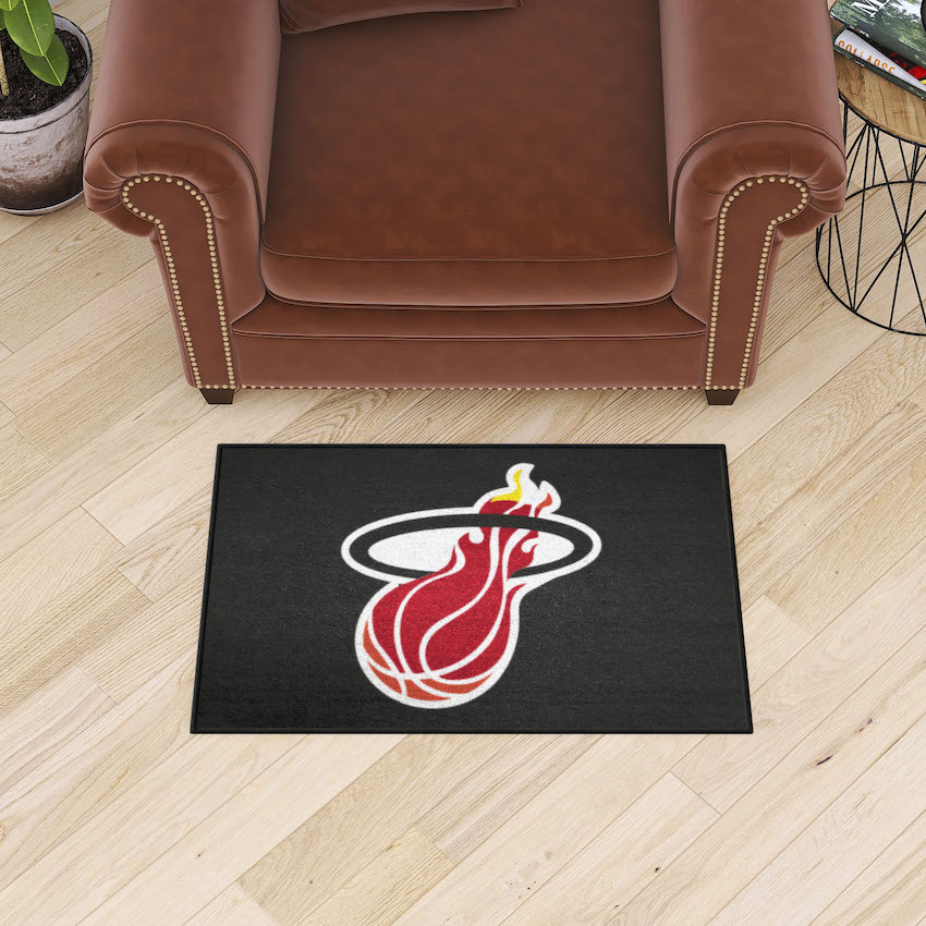 Miami Heat Vintage 20 x 30 STARTER Floor Mat - Throwback Logo