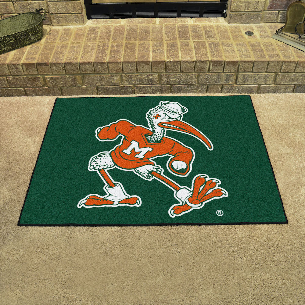 Miami Hurricanes ALL STAR 34 x 45 Floor Mat