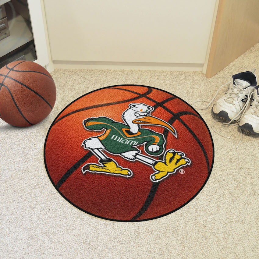 Miami Hurricanes BASKETBALL Mat