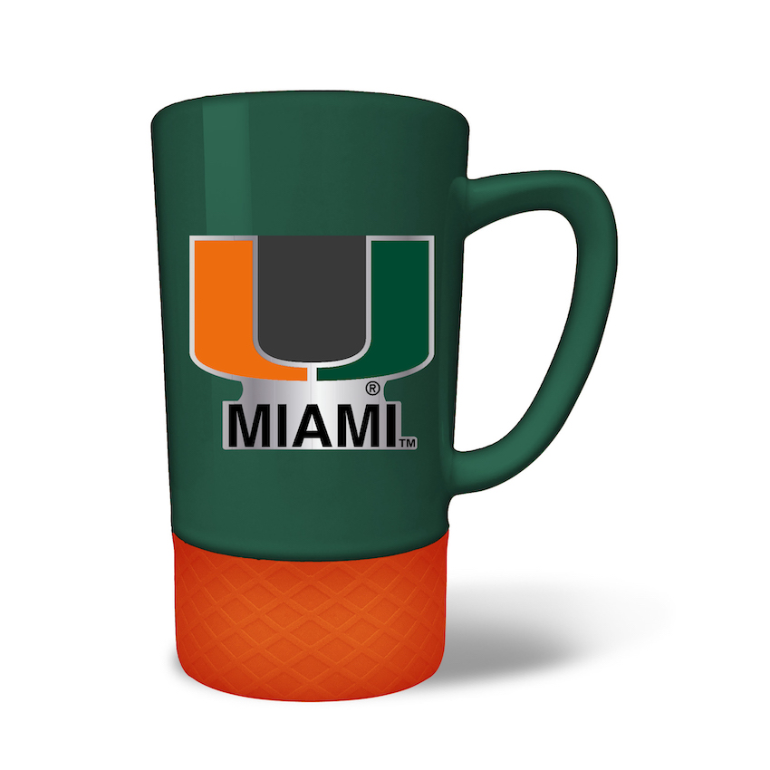 Miami Hurricanes 15 oz Team Colored JUMP Mug