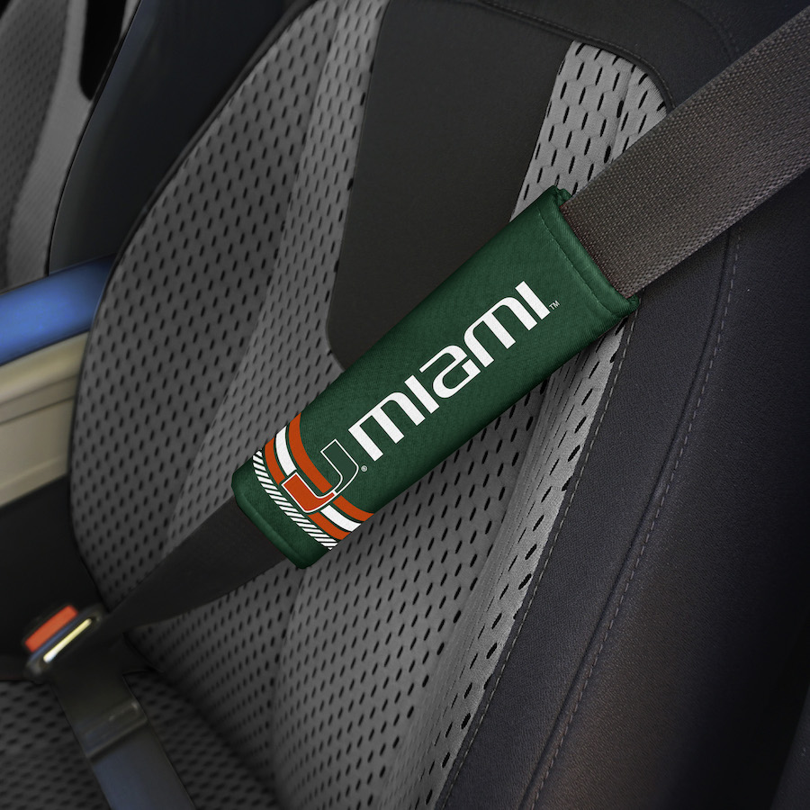 Miami Hurricanes RALLY Seatbelt Pad (set of 2)