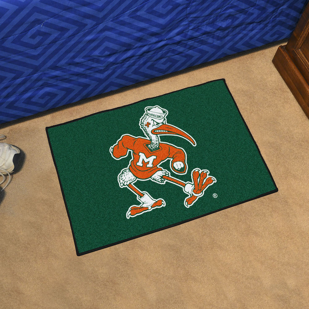 Miami Hurricanes 20 x 30 STARTER Floor Mat