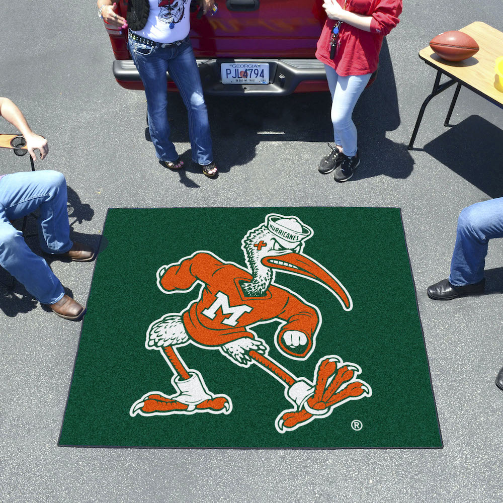 Miami Hurricanes TAILGATER 60 x 72 Rug