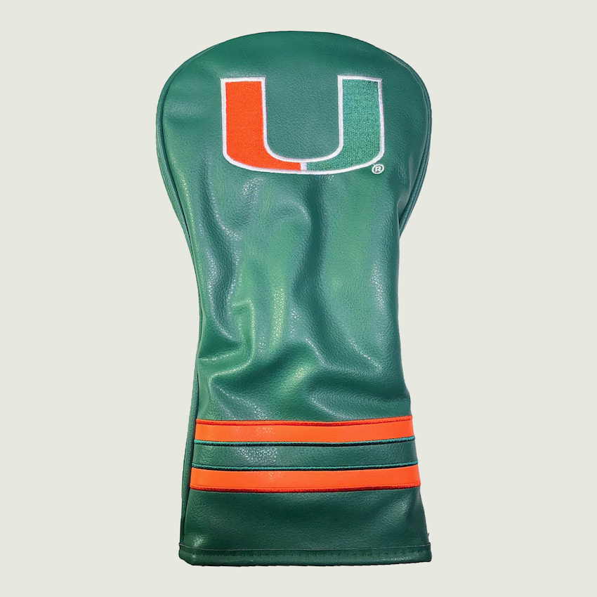 Miami Hurricanes Vintage Driver Headcover