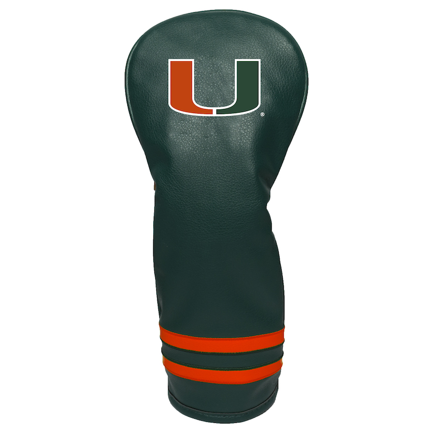 Miami Hurricanes Vintage Fairway Headcover