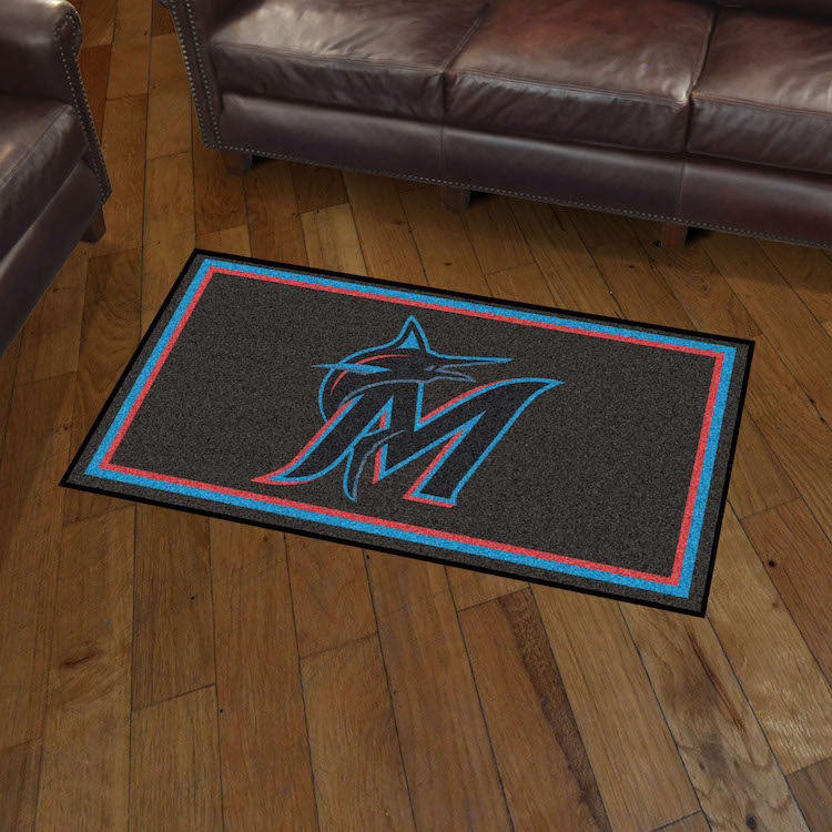  FANMATS MLB - Miami Marlins Man Cave Tailgater Rug 5