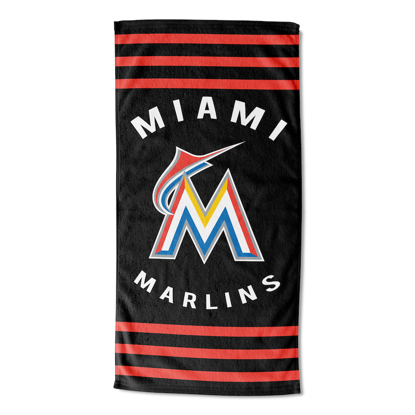 Miami Marlins Beach Towel