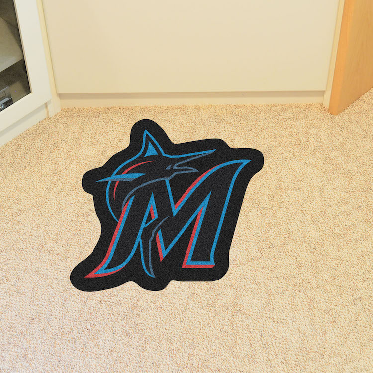 Miami Marlins MLB MASCOT Mat