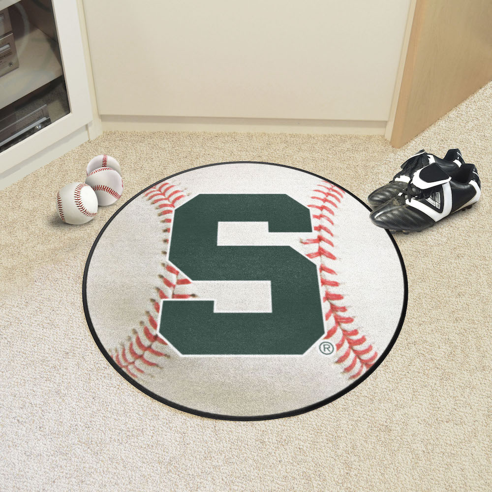 Michigan State Spartans BASEBALL Mat - 2nd Logo