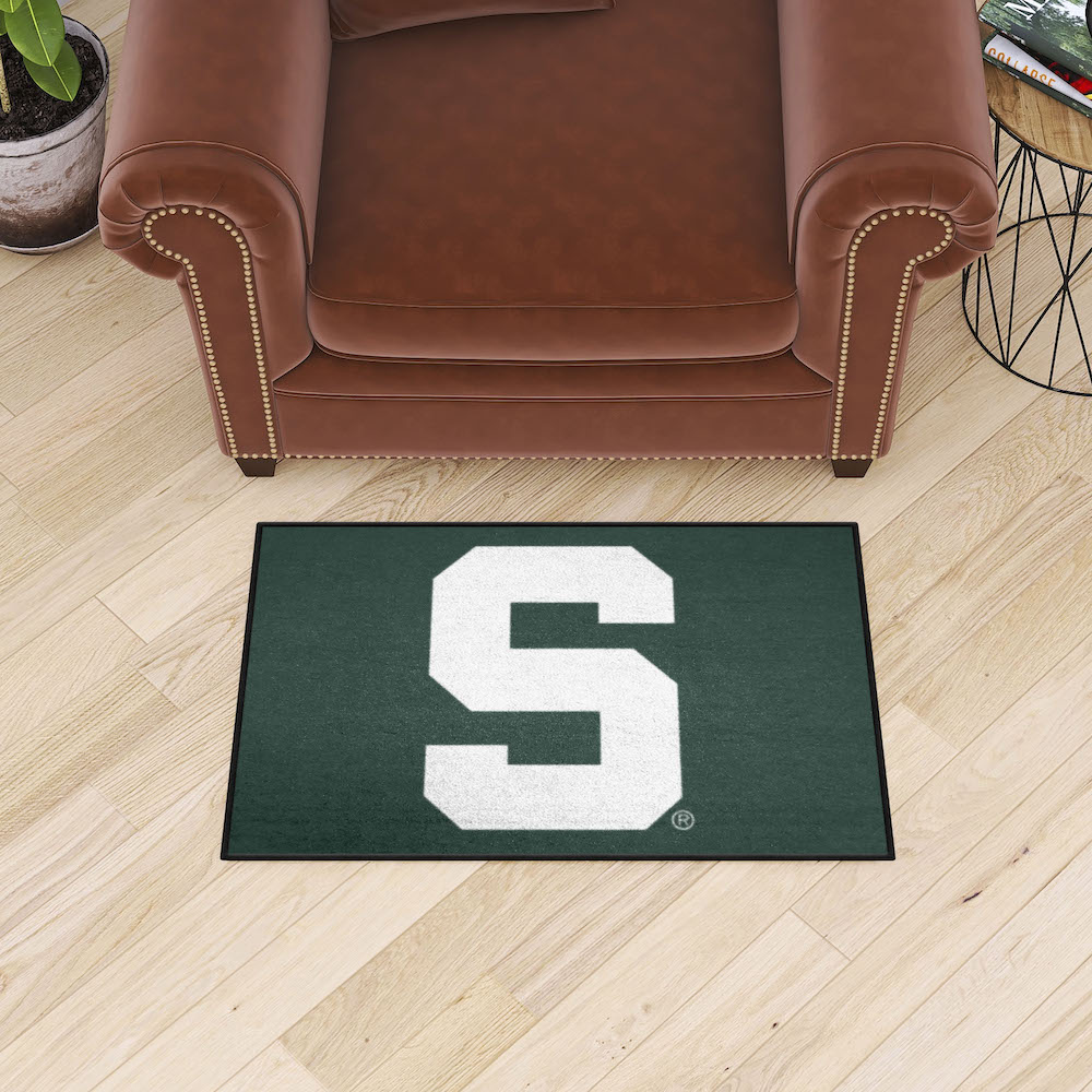 Michigan State Spartans 20 x 30 STARTER Floor Mat - 2nd Logo