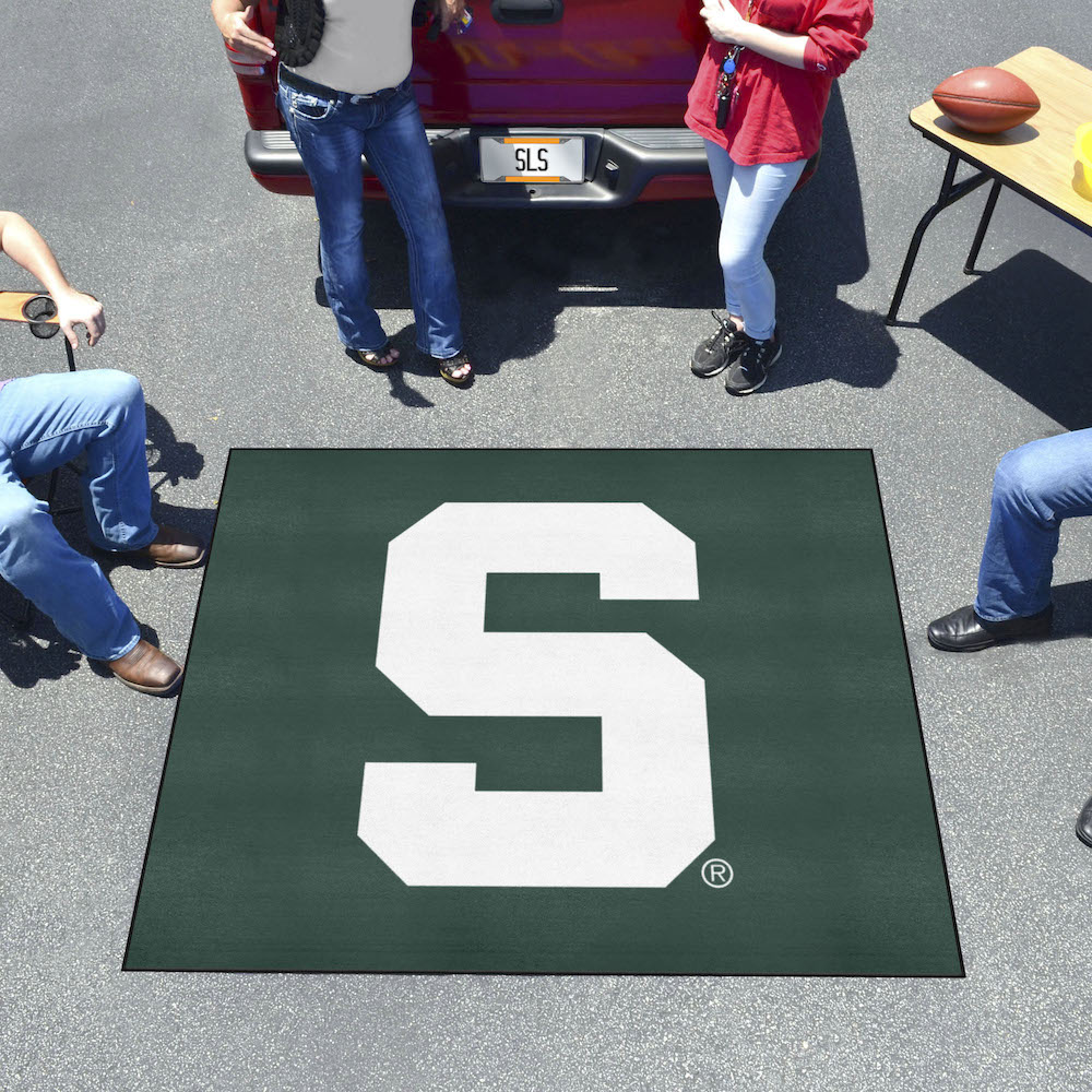 Michigan State Spartans TAILGATER 60 x 72 Rug - 2nd Logo