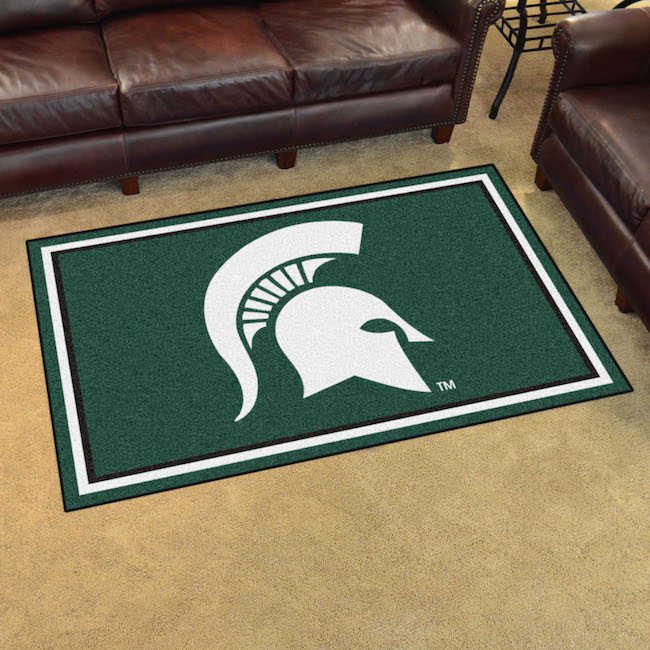 Michigan State Spartans 4x6 Area Rug