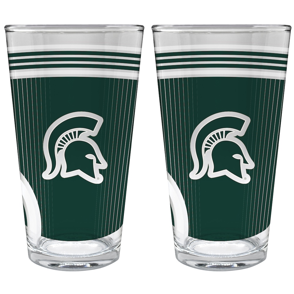 mi Pint Glasses - Set of 2