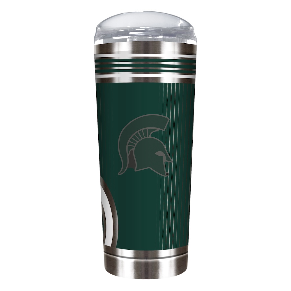 Michigan State Spartans COOL VIBES 18 oz Roadie Travel Tumbler