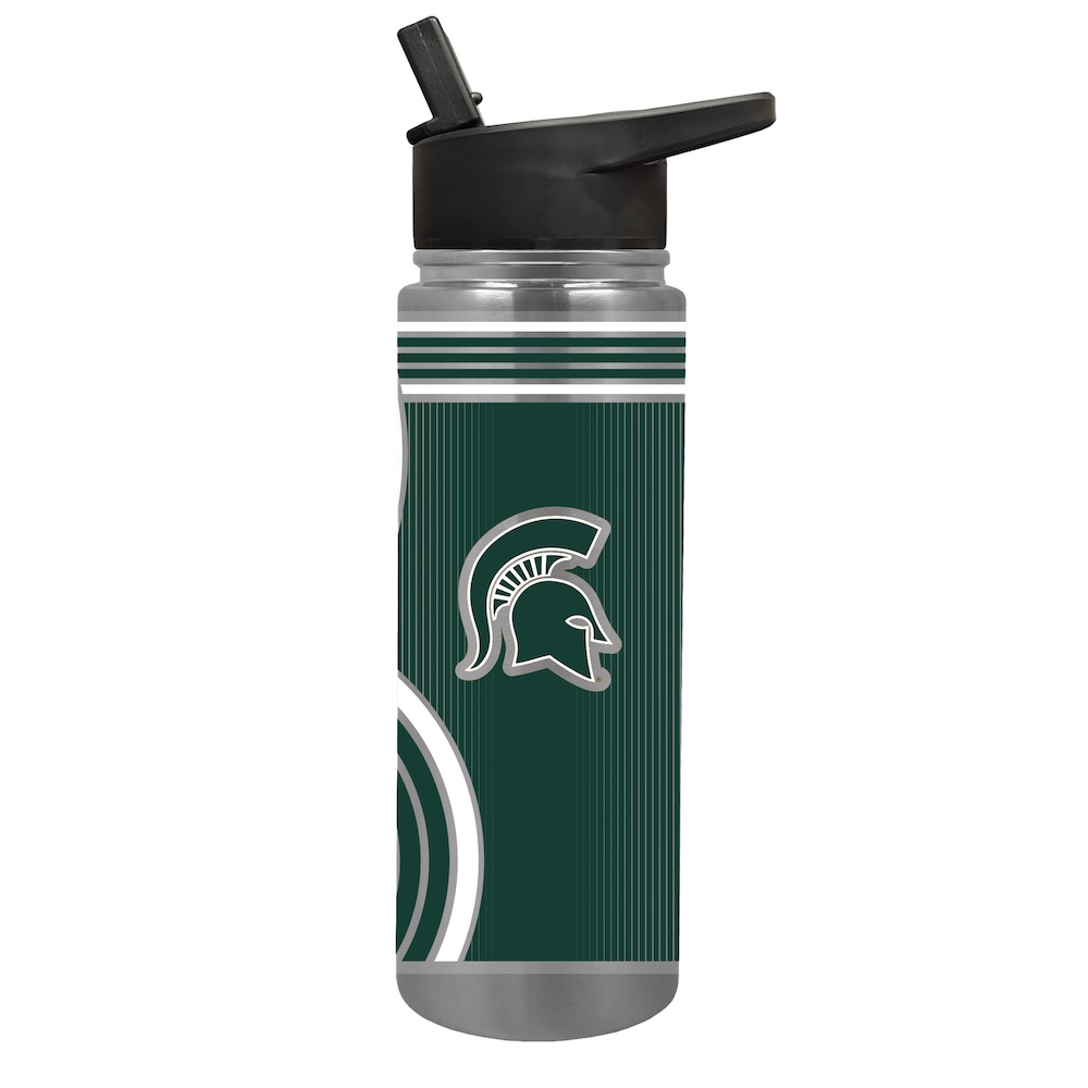 Michigan State Spartans COOL VIBES 24 oz Thirst Hydration Water Bottle