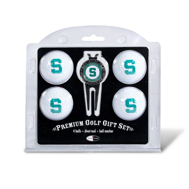 Michigan State Spartans 4 Golf Ball and Divot Tool Set