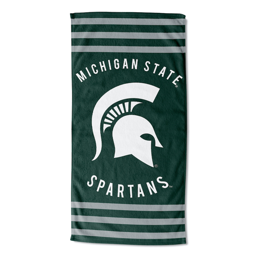 Michigan State Spartans Beach Towel