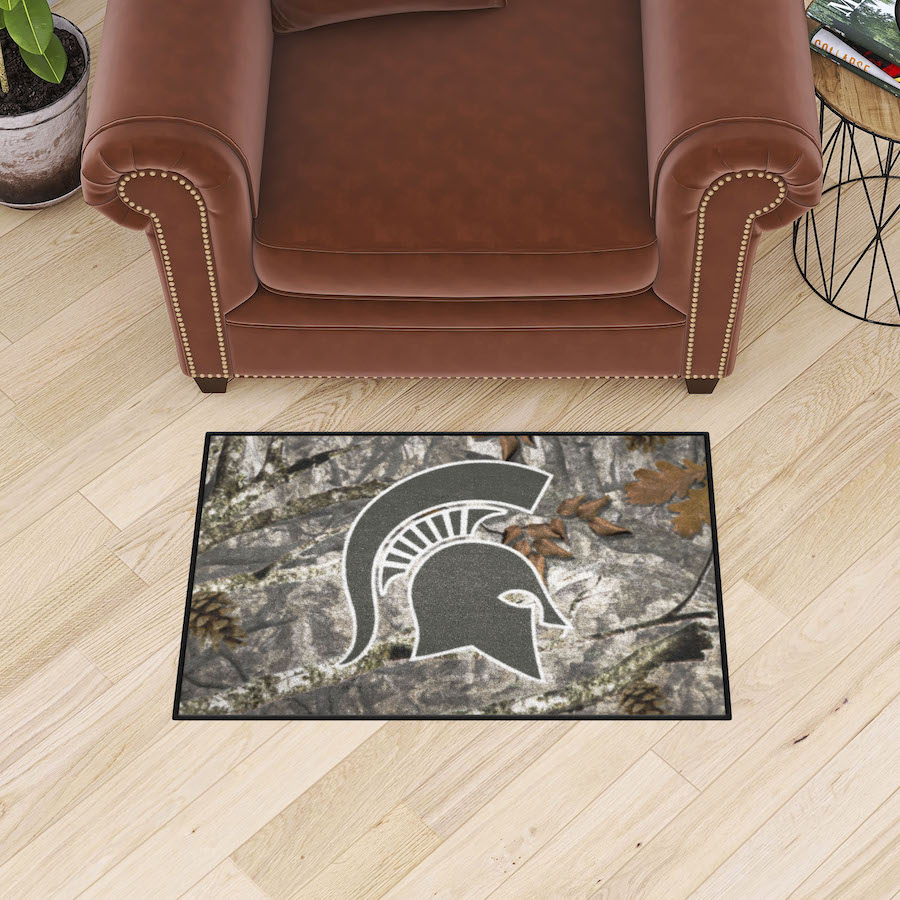 Michigan State Spartans CAMO 20 x 30 Starter Floor Mat