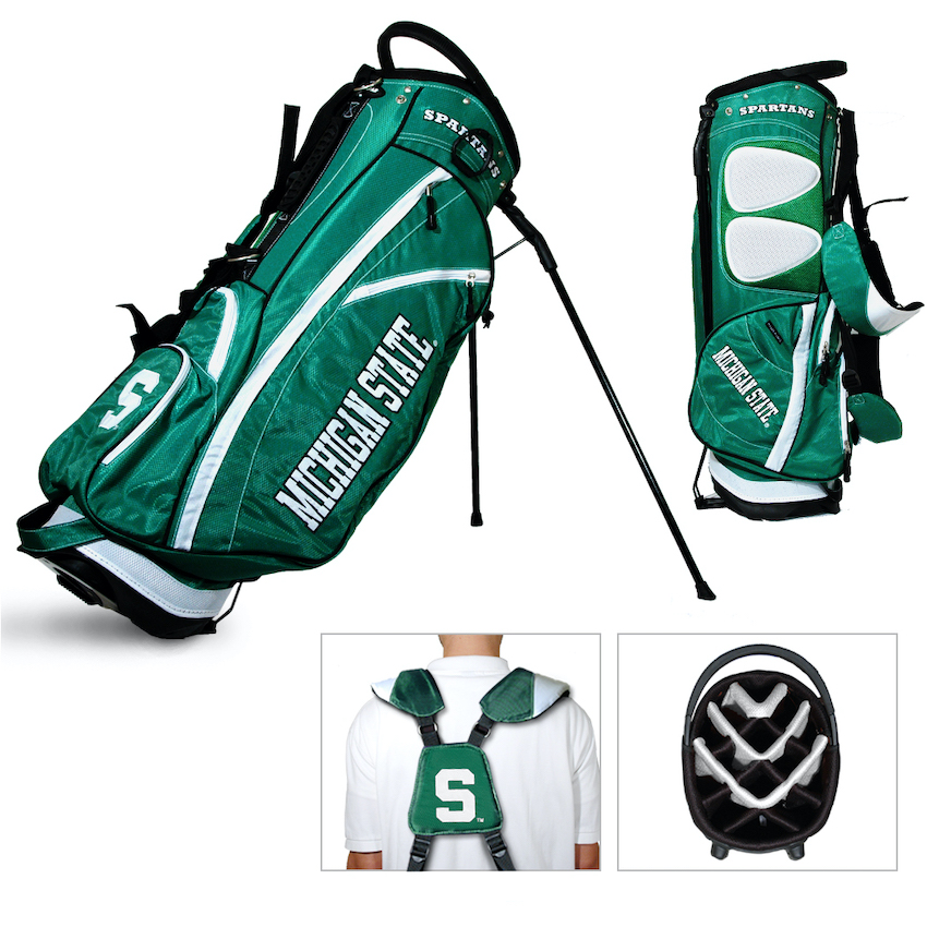 Michigan State Spartans Fairway Carry Stand Golf Bag