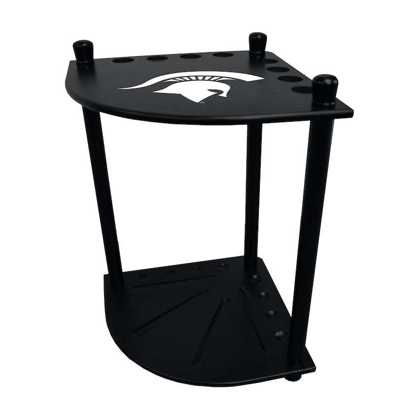 Michigan State Spartans Corner Cue Rack