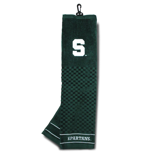 Michigan State Spartans Embroidered Golf Towel