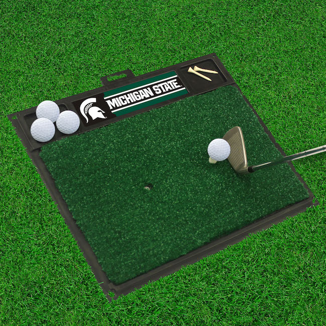 Michigan State Spartans Golf Hitting Mat