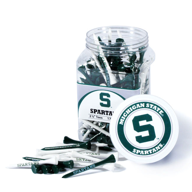 Michigan State Spartans 175 imprinted Tee Jar