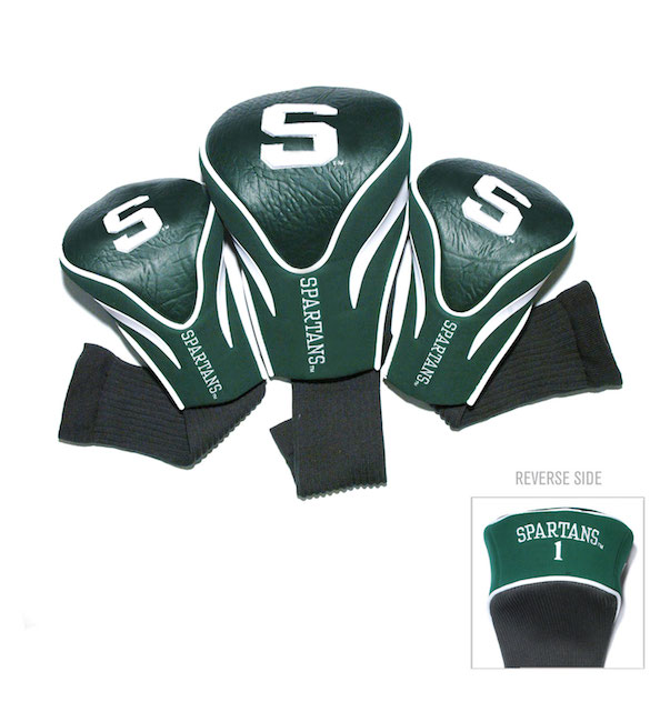 Michigan State Spartans 3 Pack Contour Headcovers