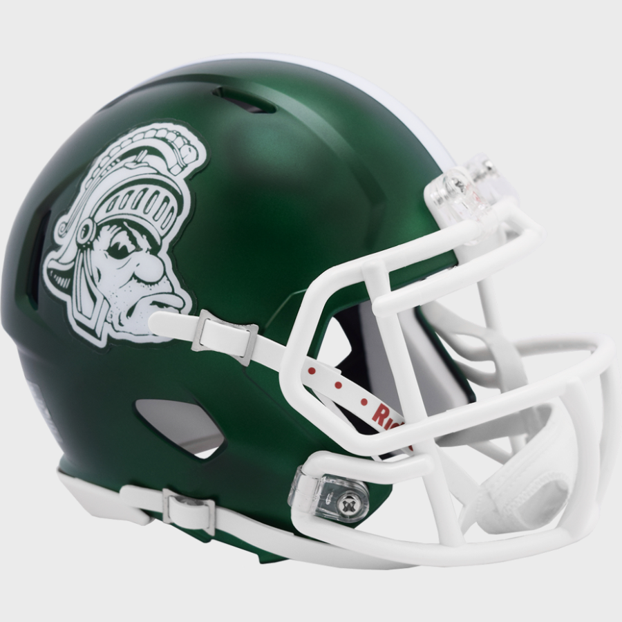 Michigan State Spartans NCAA Mini SPEED Helmet by Riddell - SPARTY