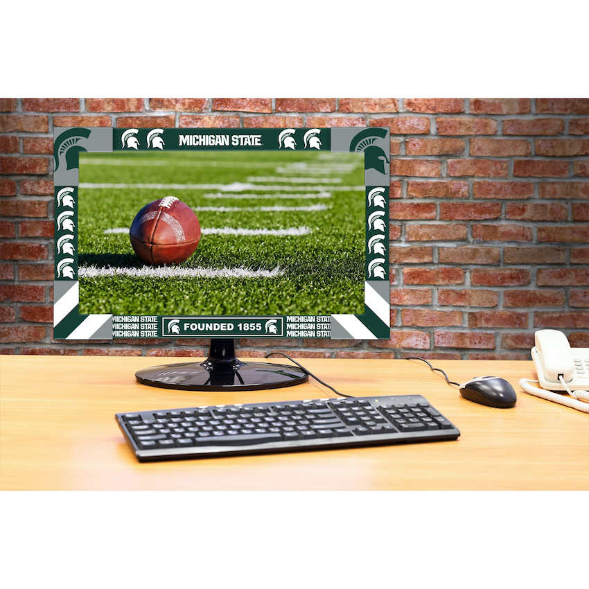 Michigan State Spartans BIG GAME Monitor Frame